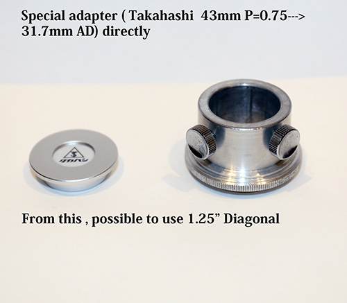 ★タカハシ　高橋製作所　TS式80㎜　Triplet Semi-apochromat 焦点距離1200㎜　屈折望遠鏡　鏡筒のみ★  古スコ広場